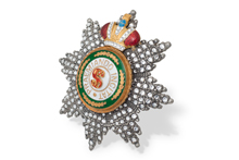 Звезда святого Станислава (с короной и кристаллами ), копия
