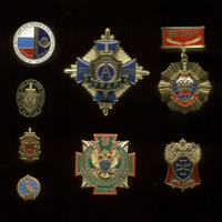 Комплект из 8 знаков «ФСБ России»