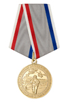 Медаль «За участие в учении. Кавказ 2016» с бланком удостоверения