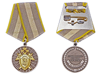 Медаль «За отличие» (СК России) с удостоверением