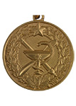 Медаль «100 лет медицинской службы ВКС» с бланком удостоверения