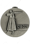 Медаль «100 лет Рабоче-крестьянской Красной Армии» с бланком удостоверения
