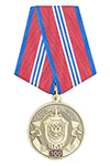 Медаль «100 лет военной контрразведке» с бланком удостоверения