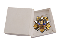 Юбилейный орден «100 лет Военной разведке» с бланком удостоверения