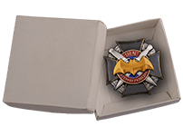 Орден «100 лет Военной разведки» с бланком удостоверения