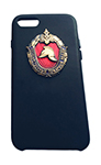 Чехол на IPhone черный для сотрудника Государственного пожарного надзора