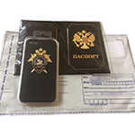 Чехол на IPhone черный для сотрудника Следственного комитета РФ