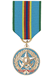 Медаль «25 лет ВС Республики Казахстан» с бланком удостоверения