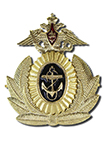 Кокаpда с эмблемой ВМФ на фуражки офицеров