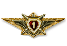 Нагрудный знак «Классный Специалист 1 класса» для ВВ МВД офицер. состава