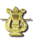 Петличная эмблема военно-оркестровой службы