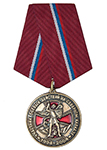 Медаль «Участник боевых действий на Северном Кавказе. 1994 - 2004» с бланком удостоверения