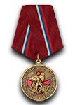 Медаль «Участник боевых действий на Северном Кавказе» с бланком удостоверения