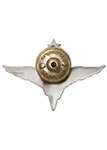 Орденский знак «90 лет ВДВ» II степени ("серебро")