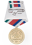Медаль «201-я Мотострелковая Дивизия. Таджикистан» с бланком удостоверения