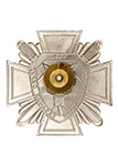 Почетный Знак Терского казачьего войска II ст. с бланком удостоверения