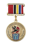 Медаль «Саратовское училище. Войска РХБЗ. №2»