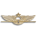 Эмблема (кокарда) ВВС-ВКС на тулью фуражки, нового образца