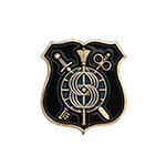 Знак на лацкан «Служба защиты гостайны ВС РФ»