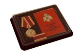 Средство для чистки медали «375 лет пожарной охране России» с бланком удостоверения, шт.
