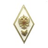 Академический знак «Об окончании с отличием военной Академии»