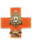 Знак «Об окончании среднего профессионального учреждения МЧС России»
