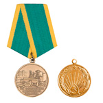 Муляж медали «За освоение целинных земель»