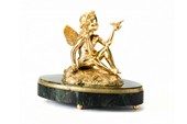 Кабинетная скульптура «Мальчик с голубем»