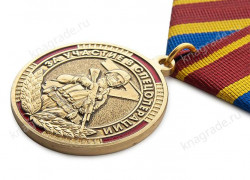 Медаль «За участие в спецоперации МВД РФ» с бланком удостоверения