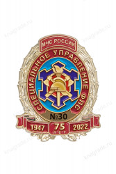 Знак «75 лет специальным подразделениям ФПС»