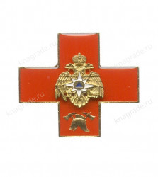 Знак «Об окончании средних специальных учреждений МЧС России»