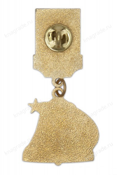 Знак «35 лет ликвидации последствий аварии на ЧАЭС. Вдовы ликвидаторов» с бланком удостоверения