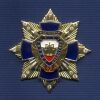 Знак с фианитами «45 лет Службе следствия МВД»
